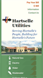 Mobile Screenshot of hartselleutilities.org
